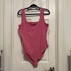 Old navy cotton square neck tank bodysuit